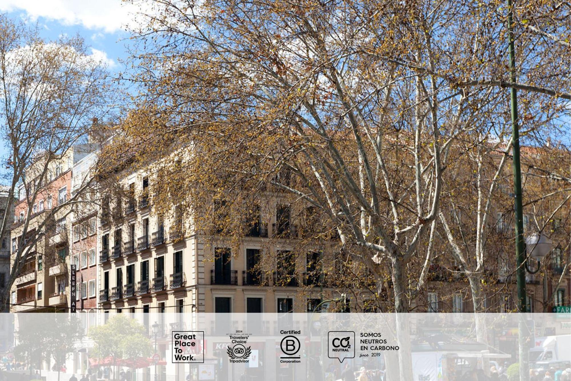 Sleep'N Atocha - B Corp Certified Hotel Madrid Exterior photo